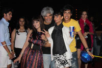 Yash, Talat, Candy, Aarti, Tina and Ali At Sunburn DJ Party - News
