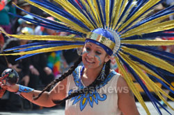 Carnaval Grand Parade at Mission District, San Francisco, CA, USA - News